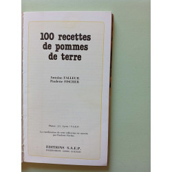 100 recettes de pommes de terre