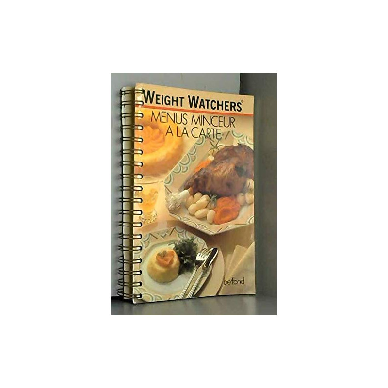 Menus minceur a la carte