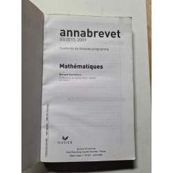 Mathématiques 3e: Sujets