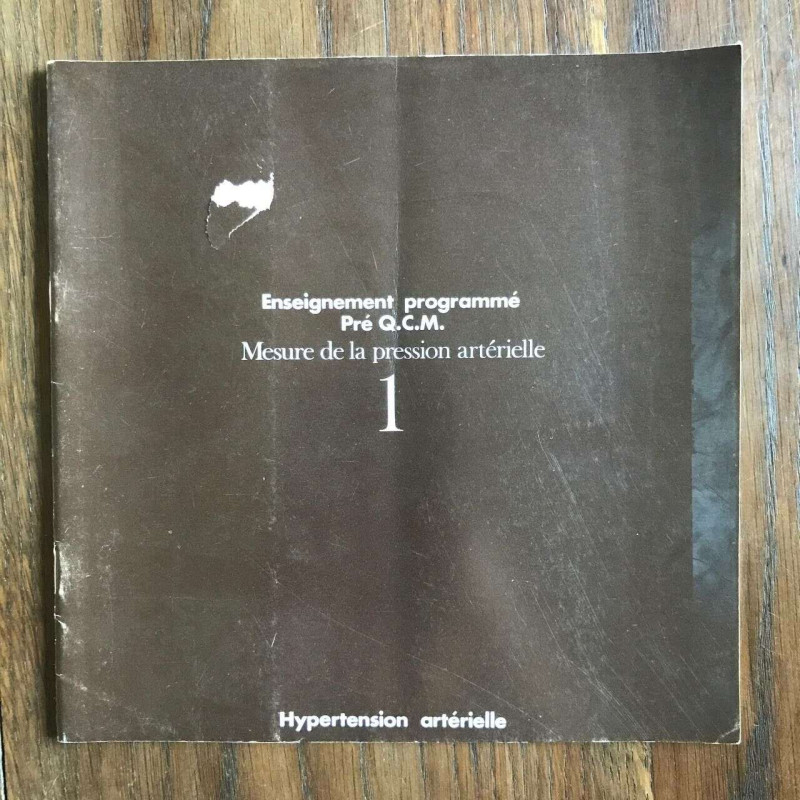 Enseignement programmé Pré Q.C.M. Mesure de la pression artérielle 1