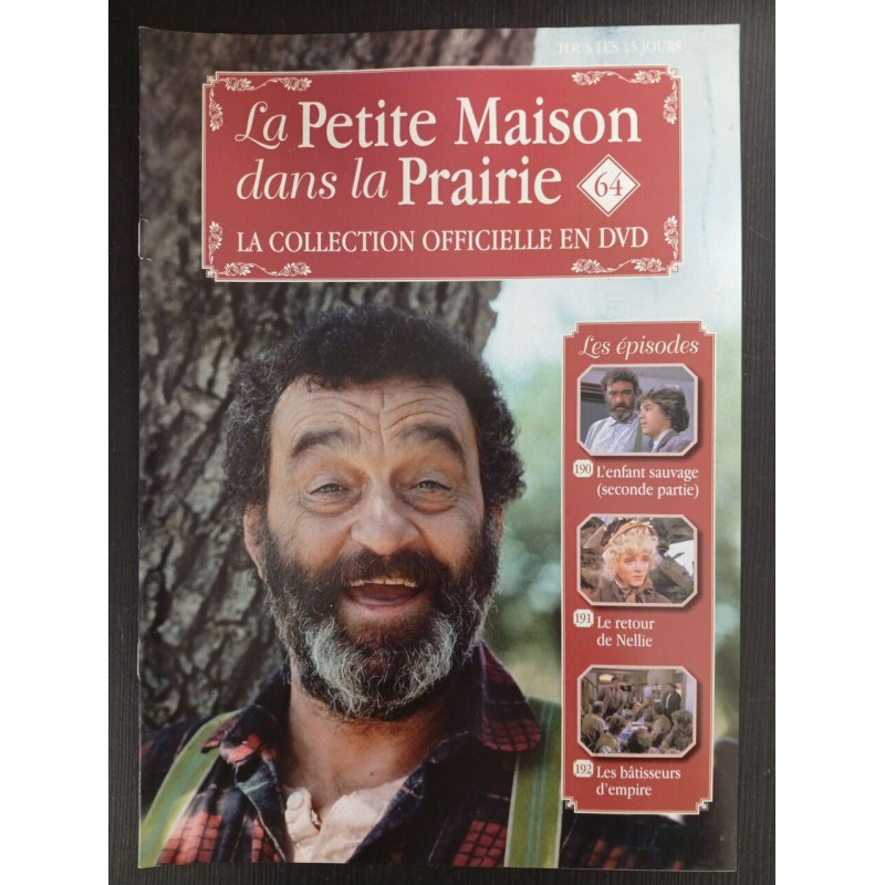 Fascicule La petite maison dans la prairie (DVD non inclus) N° 64