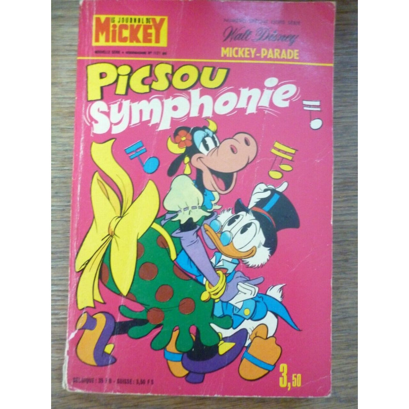 LE JOURNAL DE MICKEY N1121 BIS EDI-MONDE 30-9-73