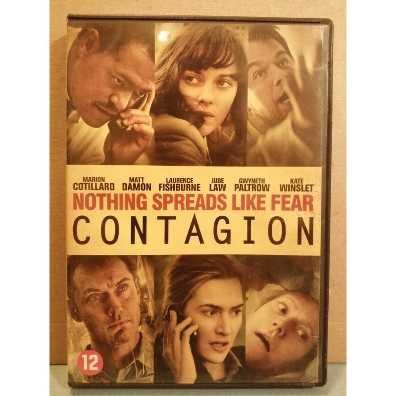 Contagion Matt Damon Marion Cotillard - Nothing spreads like fear DVD