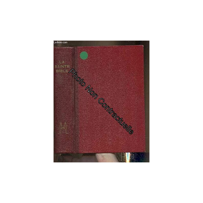 La sainte bible