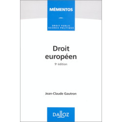 Droit européen 9e édition
