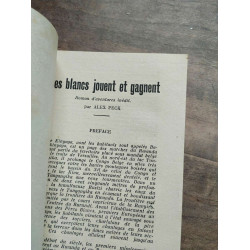 Mon Roman d'Aventures Les blancs jouent et gagnent - Ferenczi