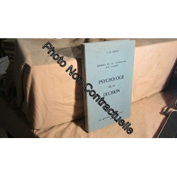 Manuel de la formation des cadres - Psychologie de la décision