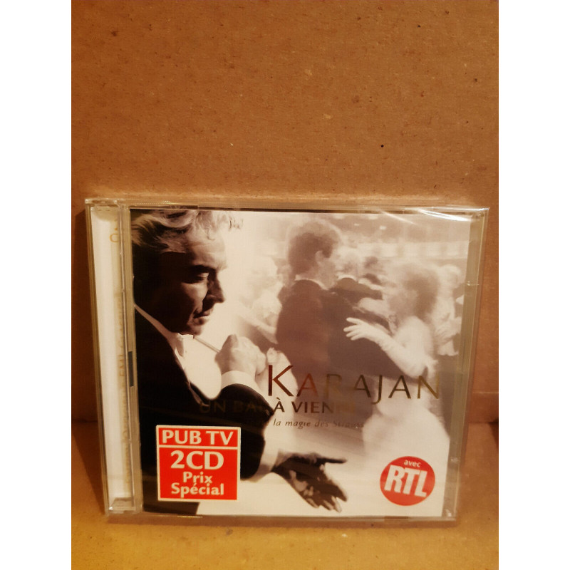 karajan Un Bal à vienne 2 CD NEUF SOUS BLISTER