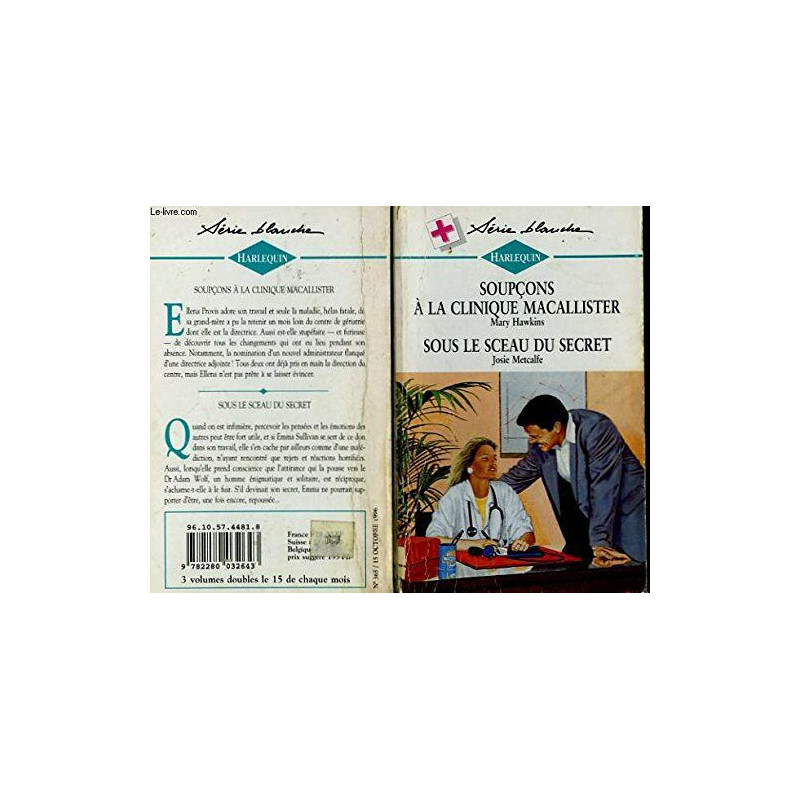 Soupçons à la clinique MacAllister (Harlequin)