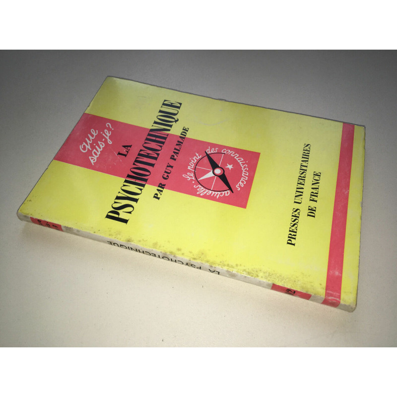 LA PSYCHOTECHNIQUE Que sais je Poche