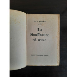 r p Sanson La Souffrance et Nous flammarion