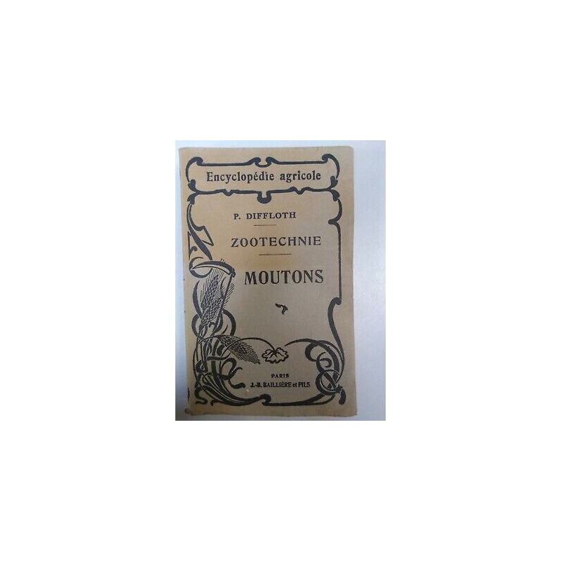 p Diffloth Encyclopédie Agricole Zootechnie Moutons