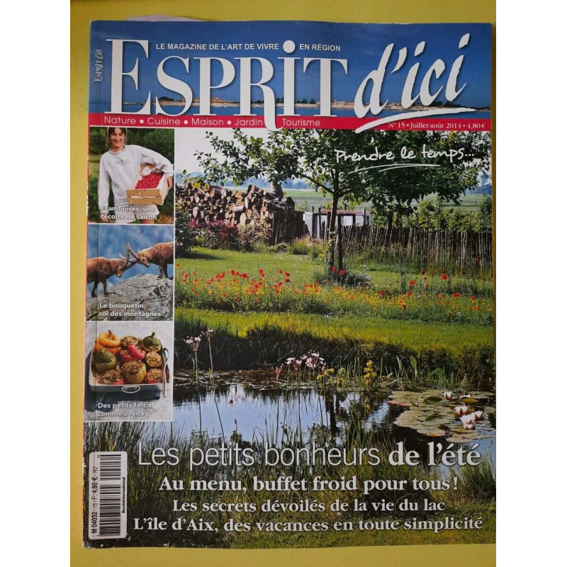 Esprit D'Ici Nº15 Les Petits Bonheurs de L'été 2014