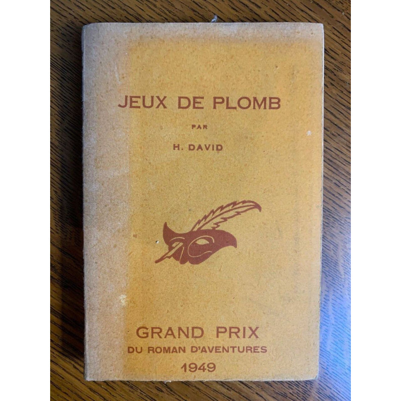 h david Jeux de plomb Librairie des champs élysées