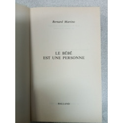 Le bebe est une personne
