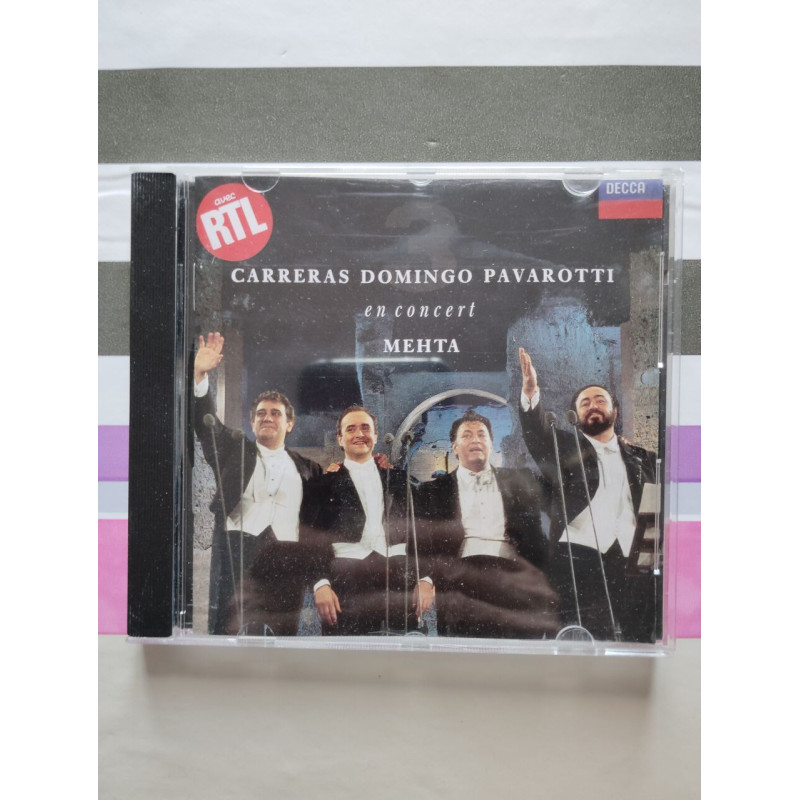Carreras Domingo Pavarotti en concert