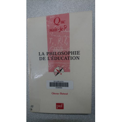 Que sais-je : La Philosophie de l'éducation