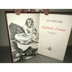 L'HABITUDE D'AMOUR Edito Service illustré MARIE GALLE