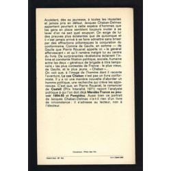 Pierre ROUANET Le cas Chaban éd avec ENVOI autographe dédicace