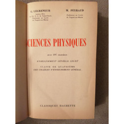 Sciences physiques