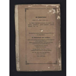 Annuaire statistique et administratif des VOSGES pour