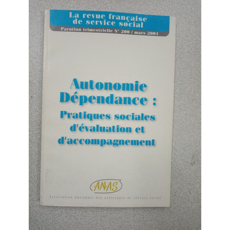 La revue française de service social N° 200