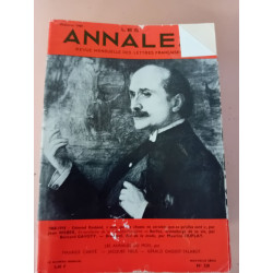 Revue Les annales des lettres françaises N° 228