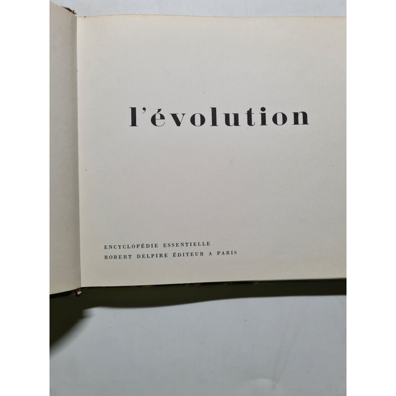 l'évolution
