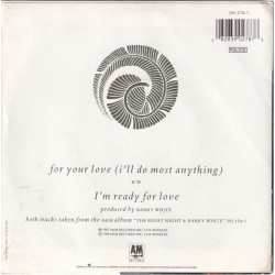 For Your Love (I'll Do Most Anything)