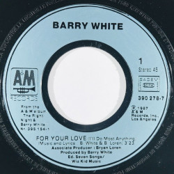 For Your Love (I'll Do Most Anything)