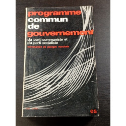 Programme commun de gouvernement