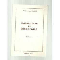 Jean Jacques Bloch Romántico Y Modernidad Autografiado poemas