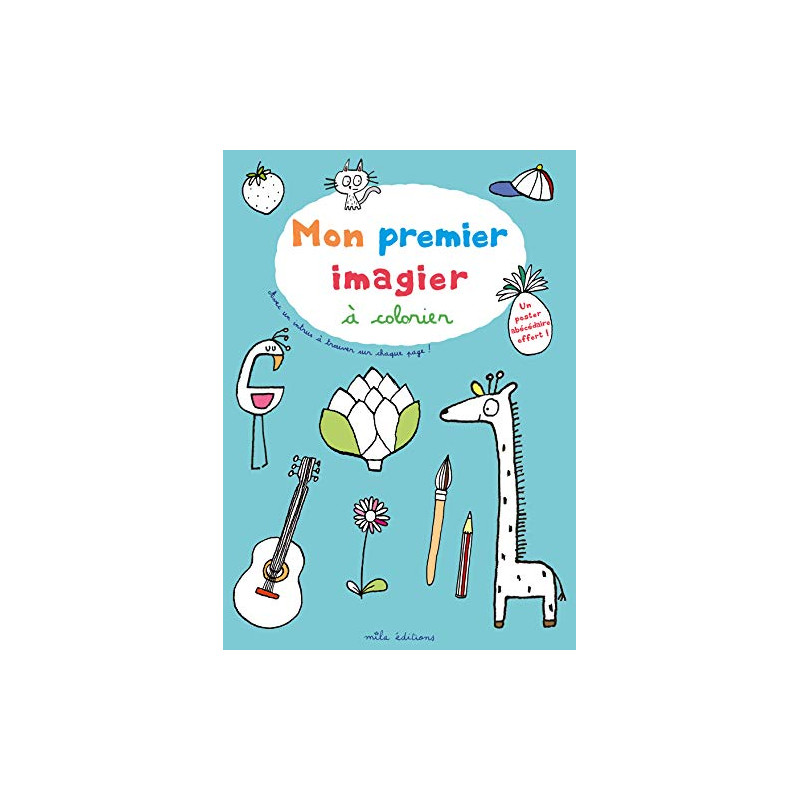 Mon premier imagier à colorier