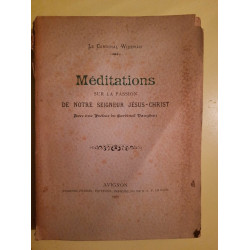 Méditations sur la passion de notre Seigneur jésus christ avignon