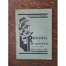 Recueil de 36 Motets à 2 Voix Mixtes 4