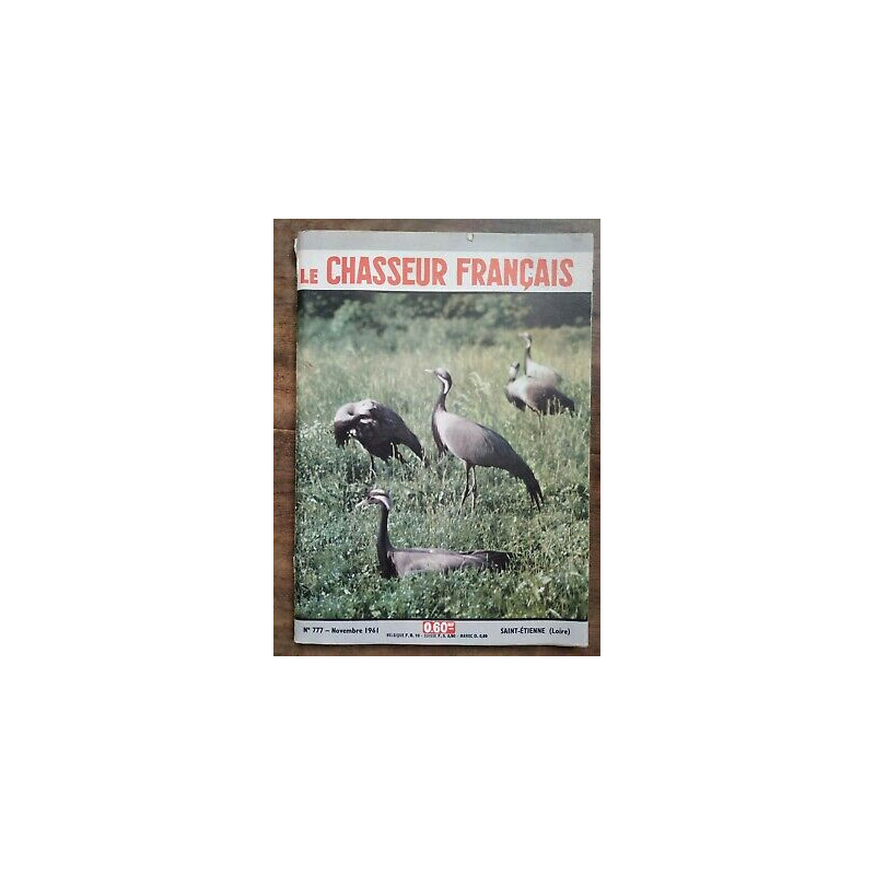 Le Chasseur Français Nº 777 Novembre 1961