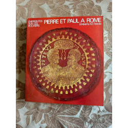 Empreintes sur les rochers Pierre et Paul a rome