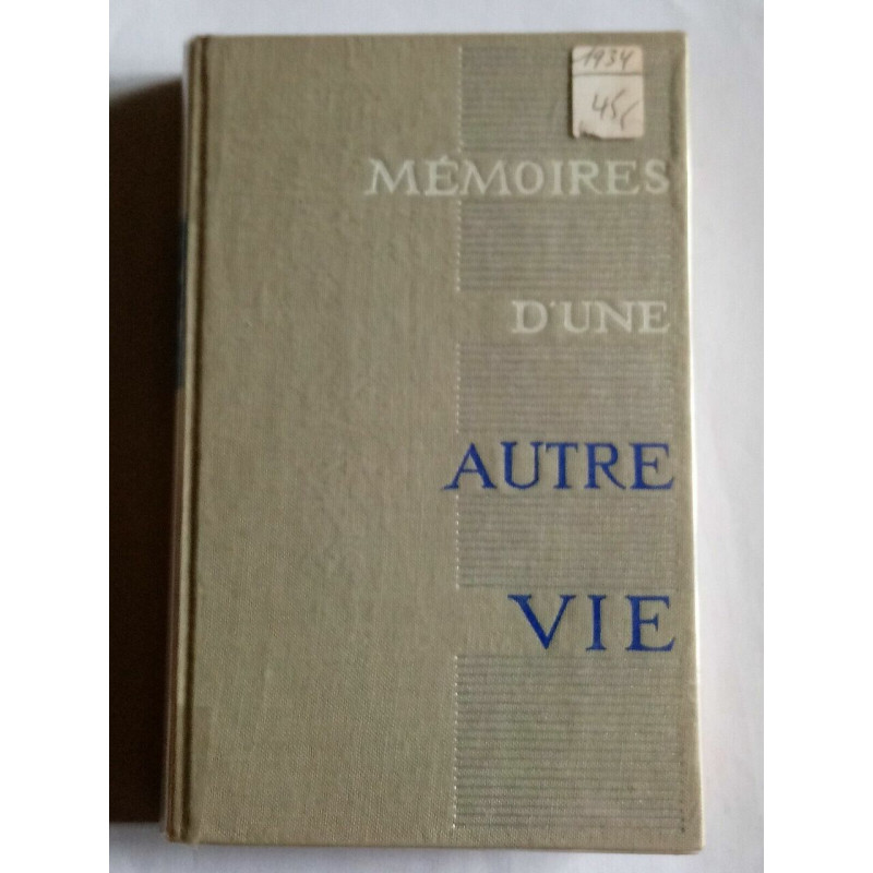 Mémoires d'une autre vie Albin michel