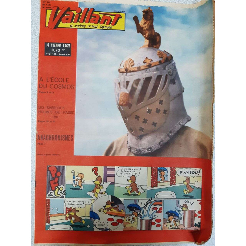 Vaillant Nº884 - Le Journal Le Plus Captivant