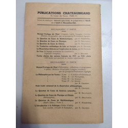 LA PHILOSOPHIE PAR LES TEXTES - PSUCHOLOGIE -TOME I L'ACTION ET LE...