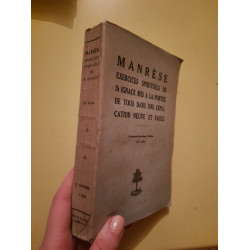 Manrèse Exercices Spirituels de st Ignace Gabriel