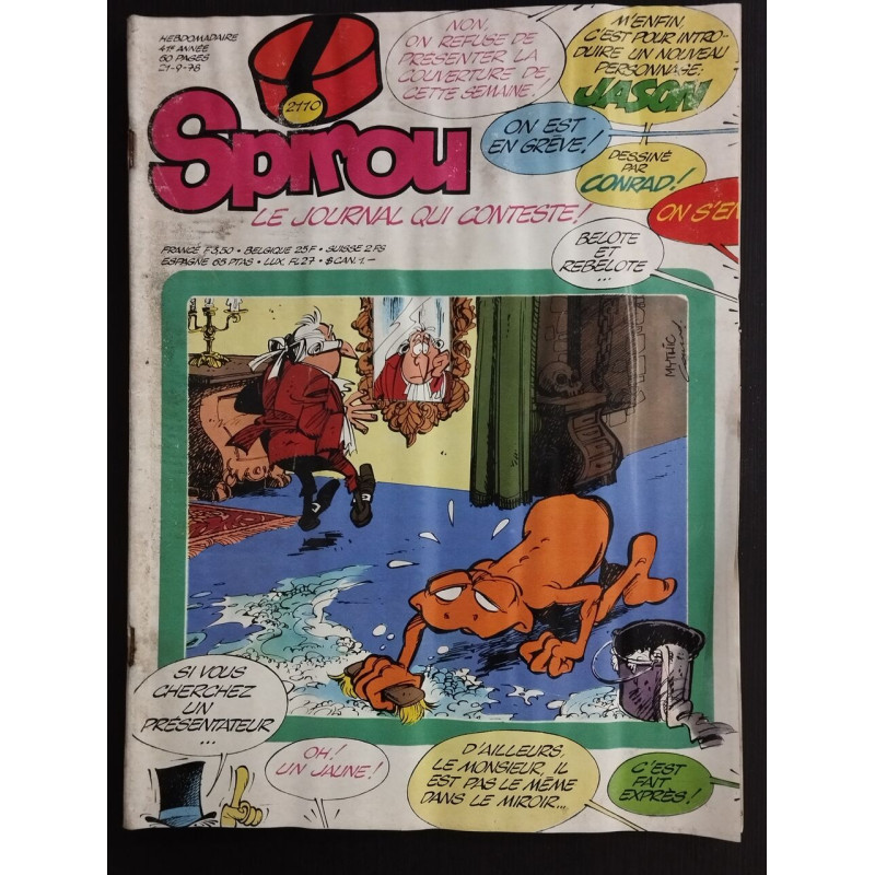 Revue Le Journal de Spirou N° 2110