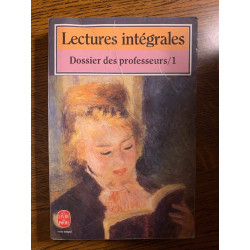 Dossier des professeurs Lectures intégrales