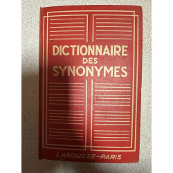 Dictionnaire Des Synonymes