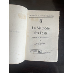 La Méthode des Tests : Pour initier les éducateurs