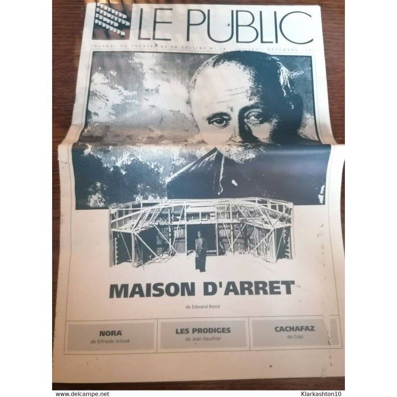 Le Public Maison d'arrêt juillet Décembre 1993