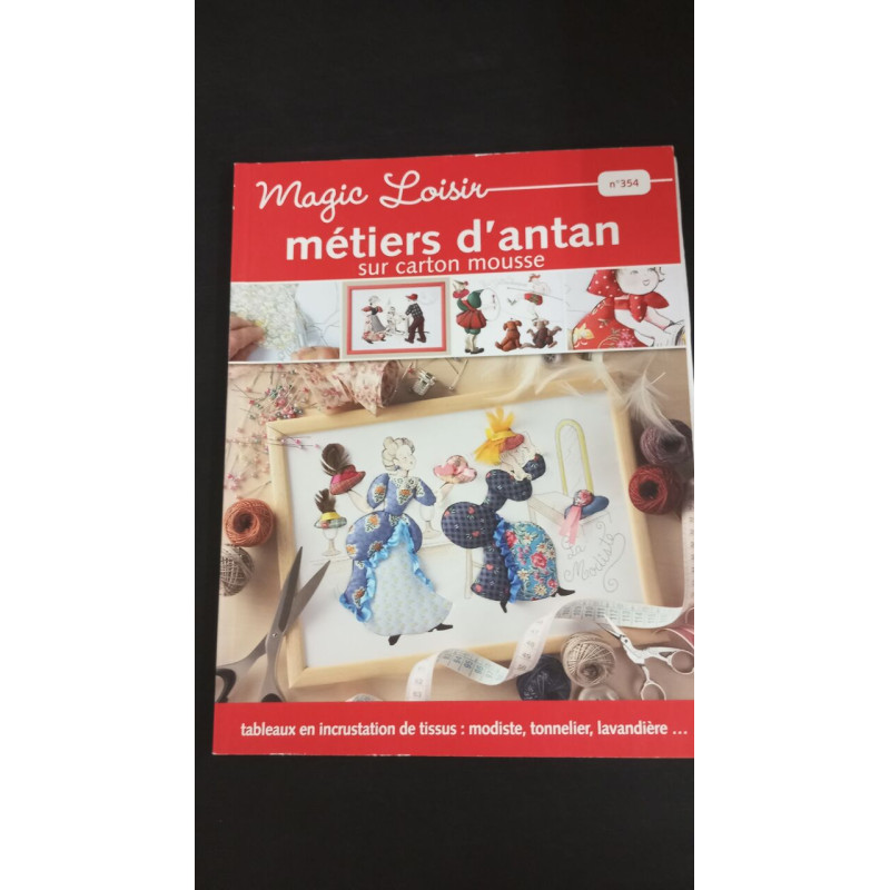 Magic Loisir métiers d'antan sur carton mousse Nº354