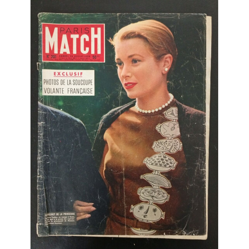 Paris Match N.381 - Juillet 1956