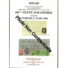 Bertrand Sinais - Catalogue De La 6ème Vente Sur Offre - 2006