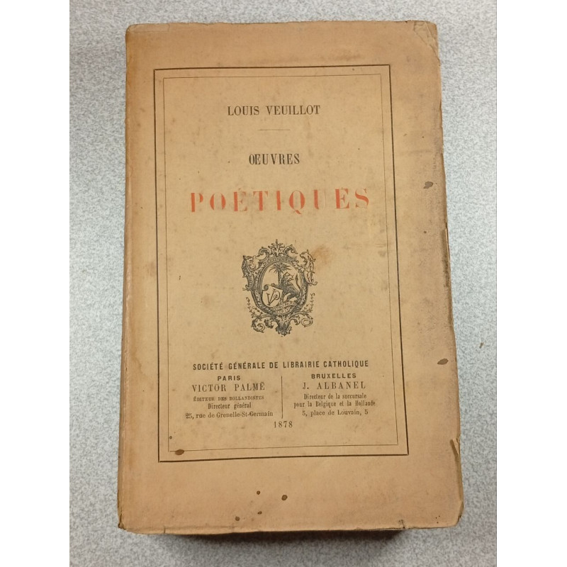 Oeuvres poétiques